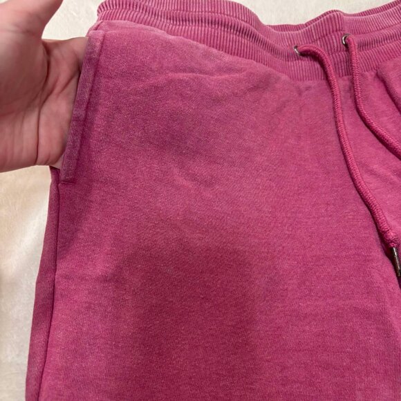 Women's Magenta Sweatpants with Pockets & a Drawstring by 90 Degree by Reflex - Picture 2 of 7